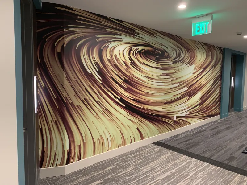 Custom Wall Graphics services by Focus Graphics